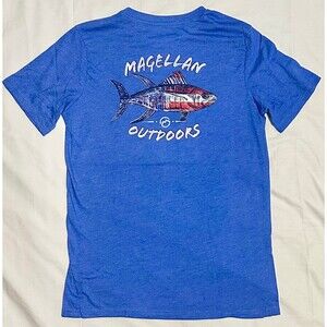 Magellan Outdoors Blue T Shirt Sz Medium.
